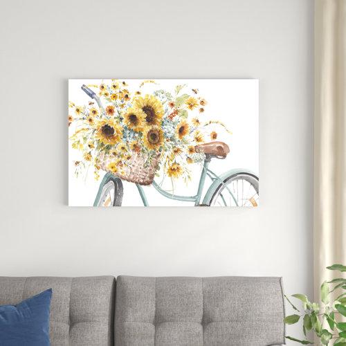 Laurel Foundry Modern Farmhouse Sunflowers Forever 02 Painting